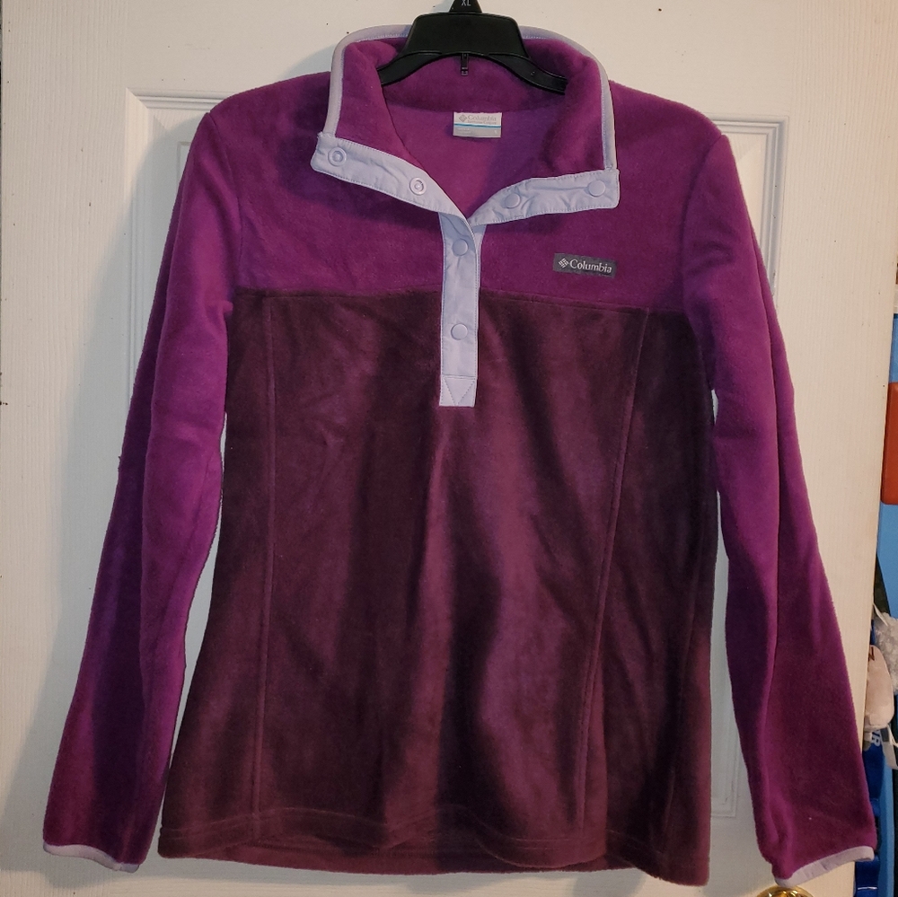 5 for $25 | Columbia Benton Springs Pullover Colorblock Fleece Sweatshirt - Picture 2 of 10